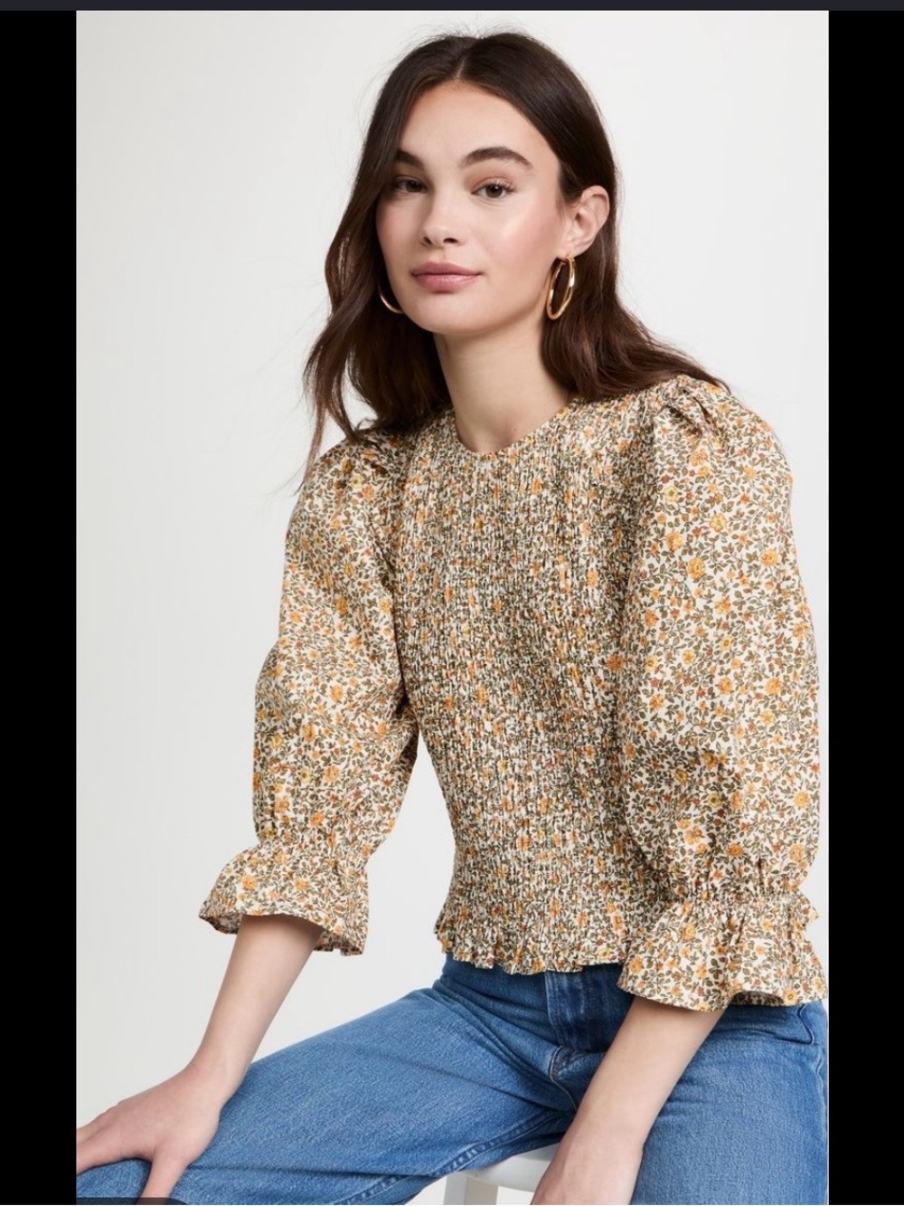 Meadows floral blouse